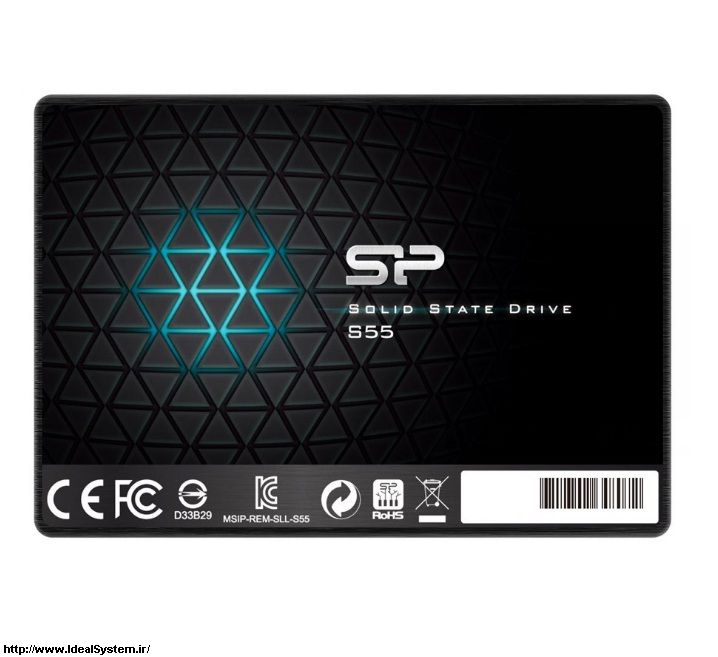 Silicon Power Slim S55 SATA3.0 Internal SSD - 120GB